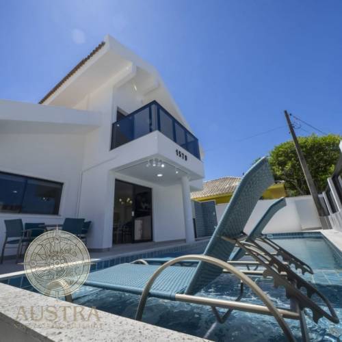 Casa para at� 22 pessoas com piscina aquecida