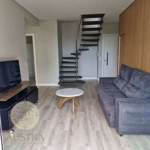 Cobertura duplex com vista mar
