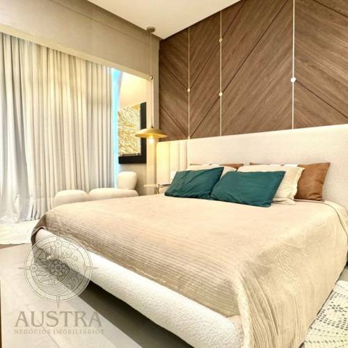 Apartamento com jacuzzi e vista para o mar