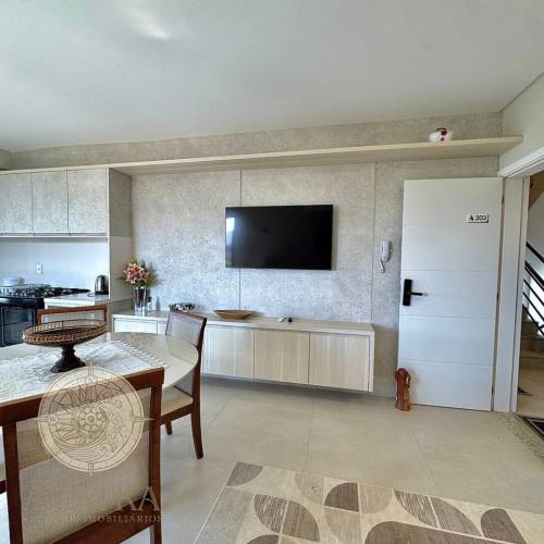 Cobertura duplex com vista para o mar